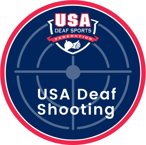 Logo: USA Deaf Shooting